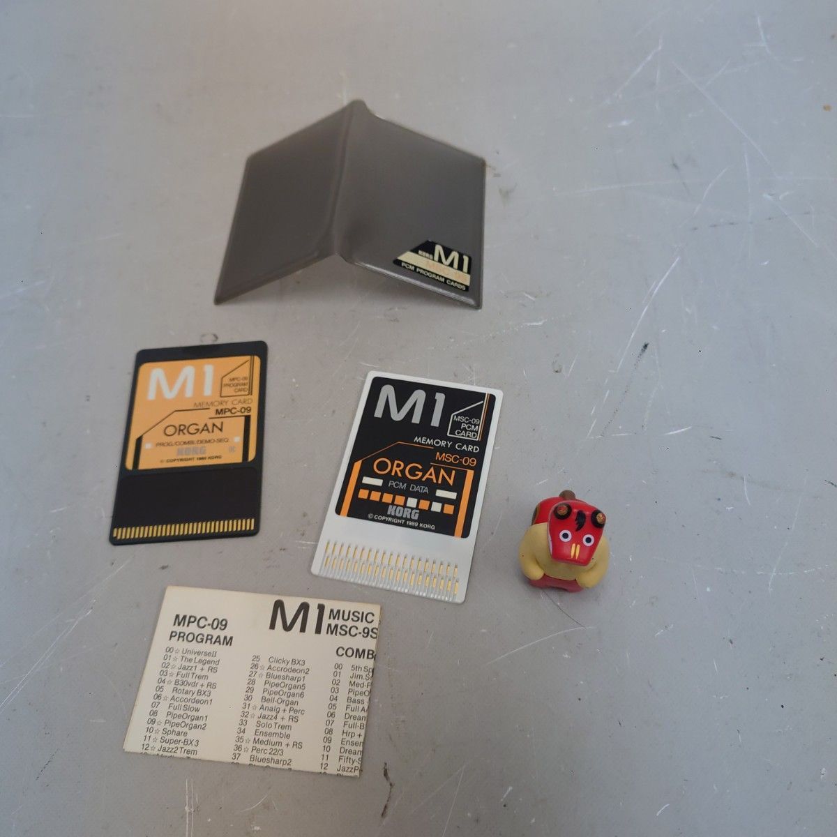 KORG M1用メモリーカードセット 4枚 Yahoo!オークション -「korg m1