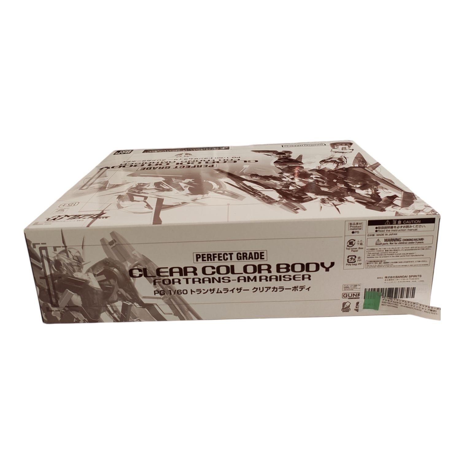 WJ183 PG 1/60 トランザムライザー クリアカラーボディ プラモデル