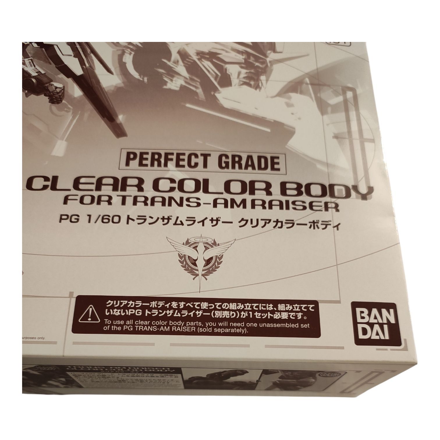 WJ183 PG 1/60 トランザムライザー クリアカラーボディ プラモデル