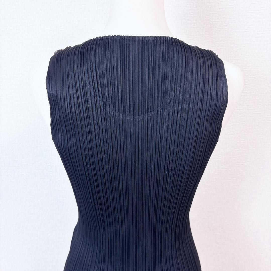 美品】プリーツプリーズ イッセイミヤケ タンクトップカットソー 3