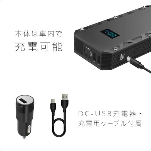 ジャンプスターター12000 mAh