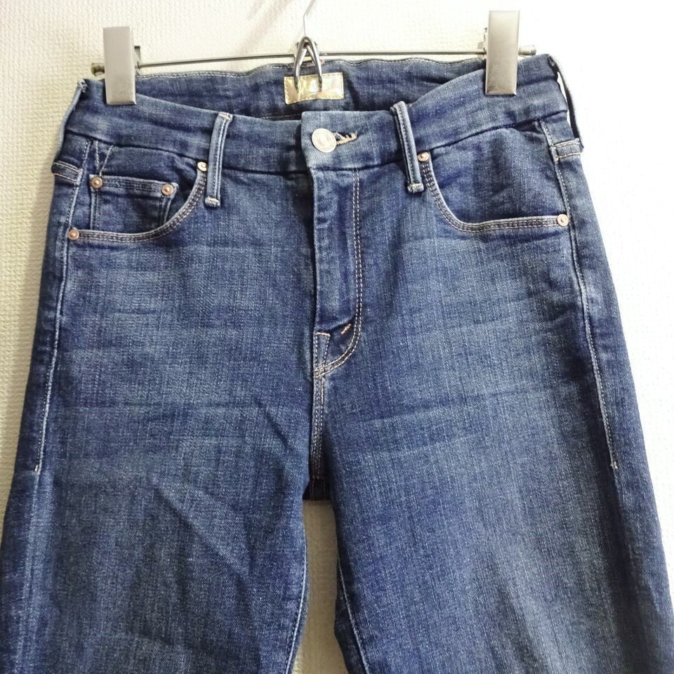 MOTHER マザー LOOKER ANKLE FRAY W66cm / W25 強 ストレッチ スキニー