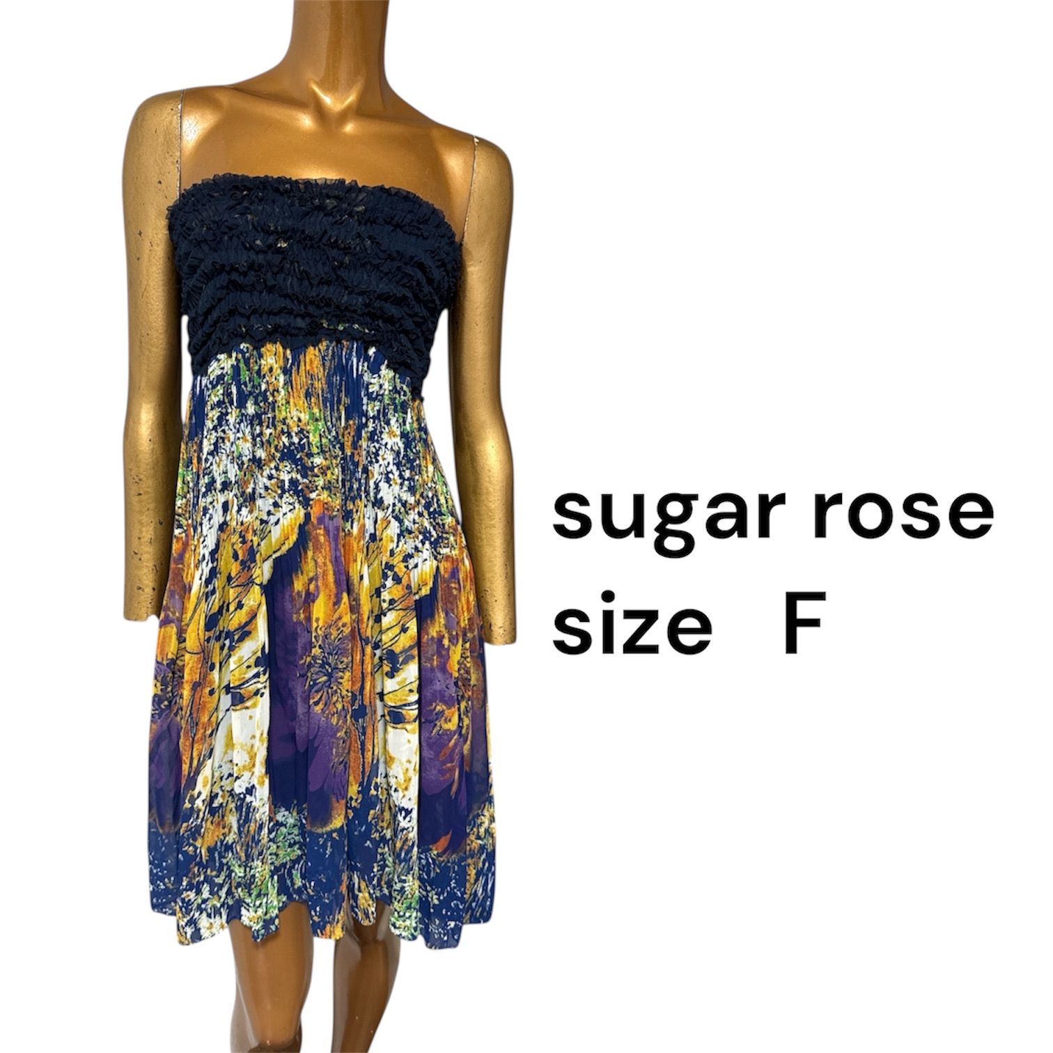 MARS Sugar Gloss 花柄 ミニ ワンピース 平成 ギャル y2k MARS Sugar Gloss 花柄 ミニ ワンピース 平成 ギャル y2k