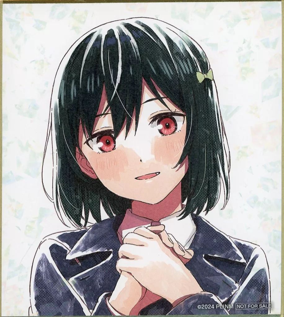 中古】紙製品 三船栞子 描き下ろしミニ色紙 「映画 ラブライブ! 虹ヶ咲