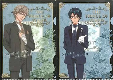 中古】クリアファイル リョーマ＆白石 ミニクリアファイルセット