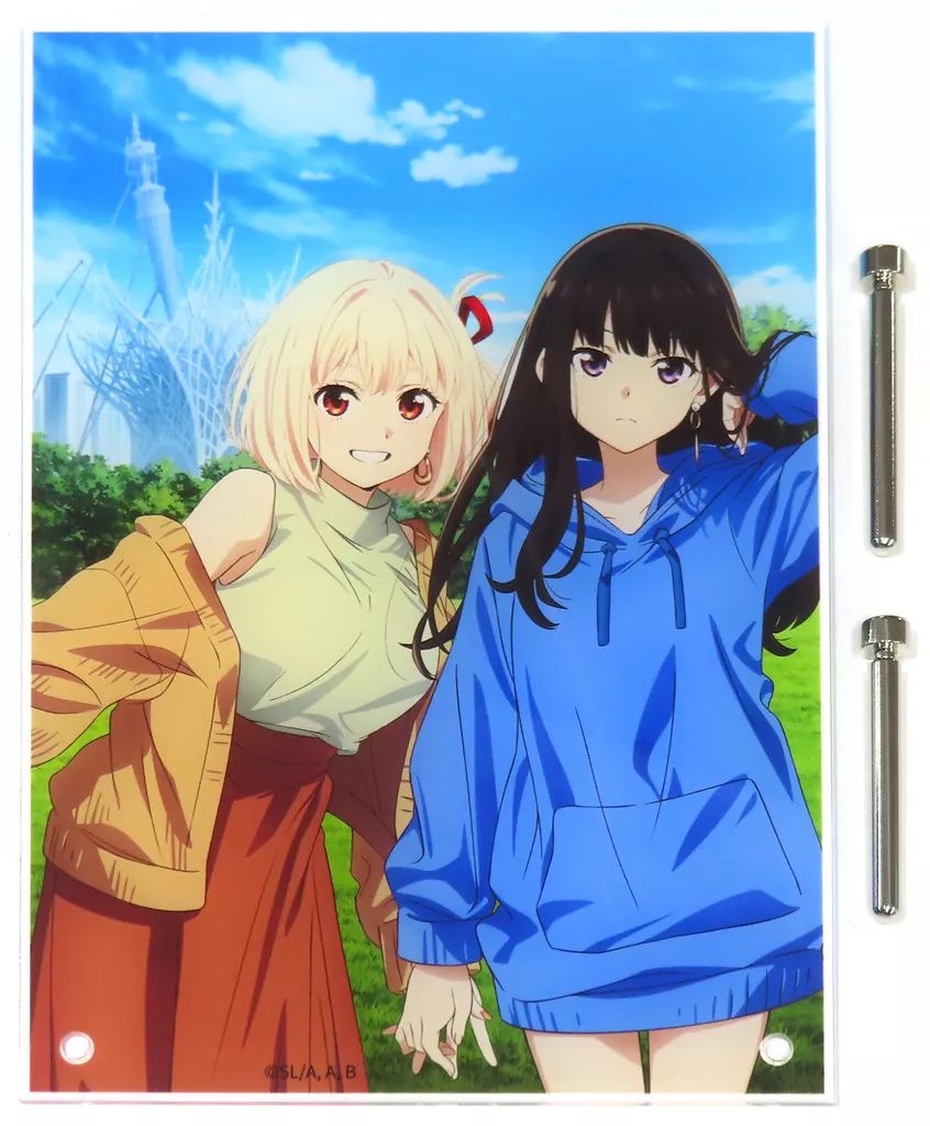 中古】アクリルスタンド・アクリルパネル 錦木千束＆井ノ上たきな