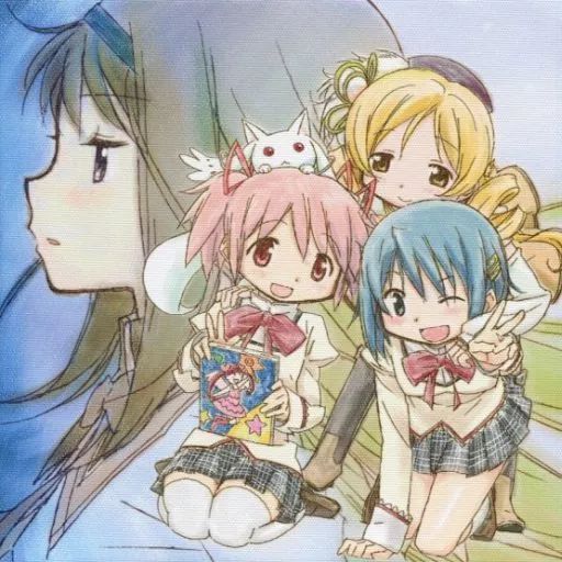 中古】原画イラストボード 一番くじVプレミアム 『魔法少女まどか