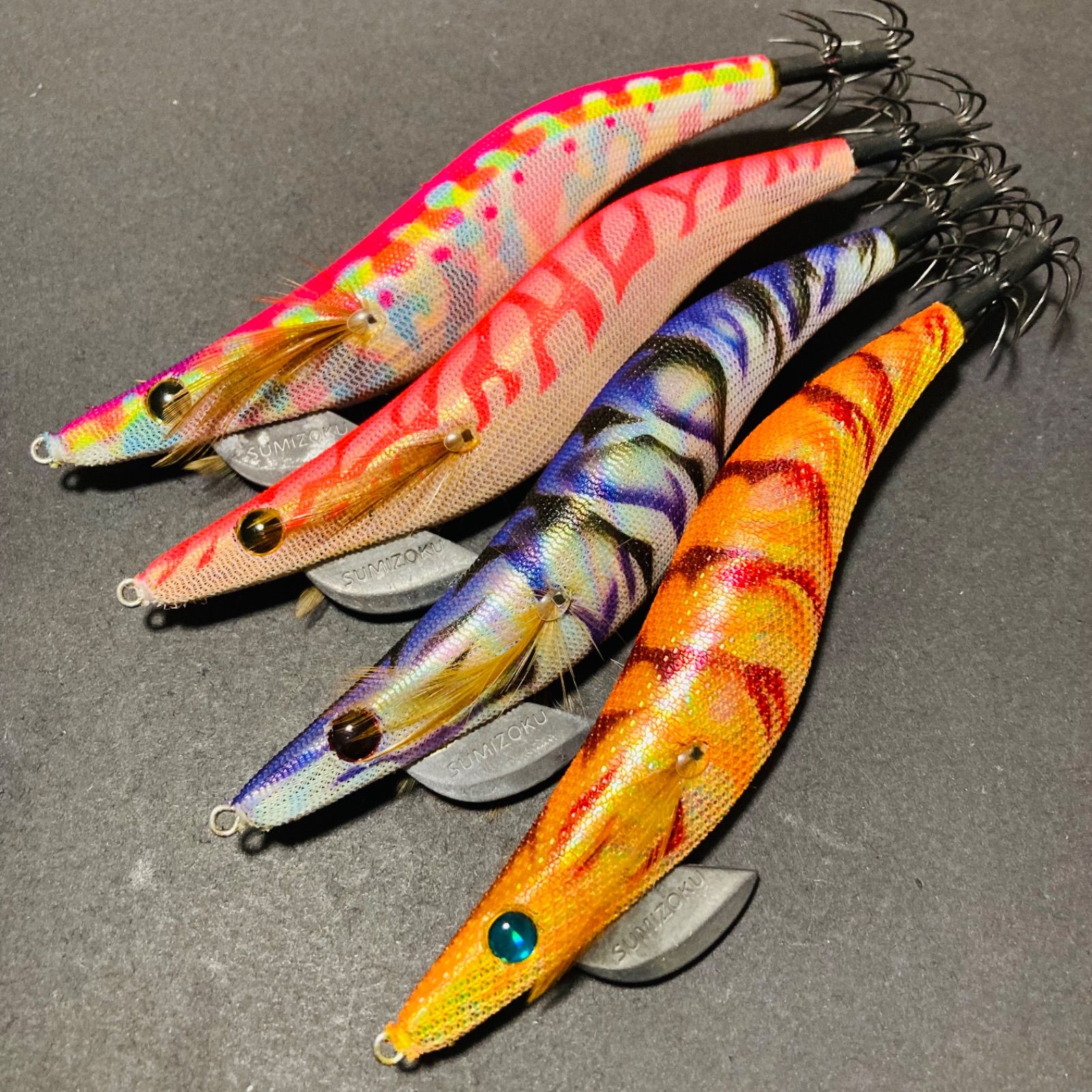 美品】 墨族 4号 エギ エギセット ハリミツ スミゾク Harimitsu