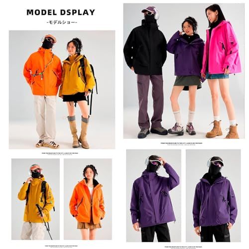 Vasarhely マウンテンパーカー メンズ レディース 男女兼用 防水 防風 保温 撥水 秋冬 春秋 アウトドア 登山ジャケット カジュアル おしゃれe 4 cf 199 a 3