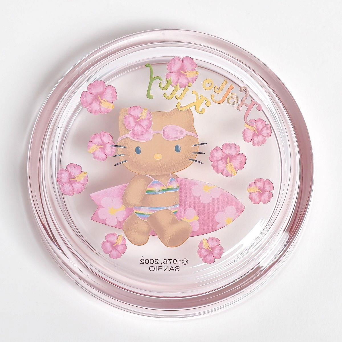 サンリオ ハローキティ 日焼けキティ ガラストレイ 小物入れ