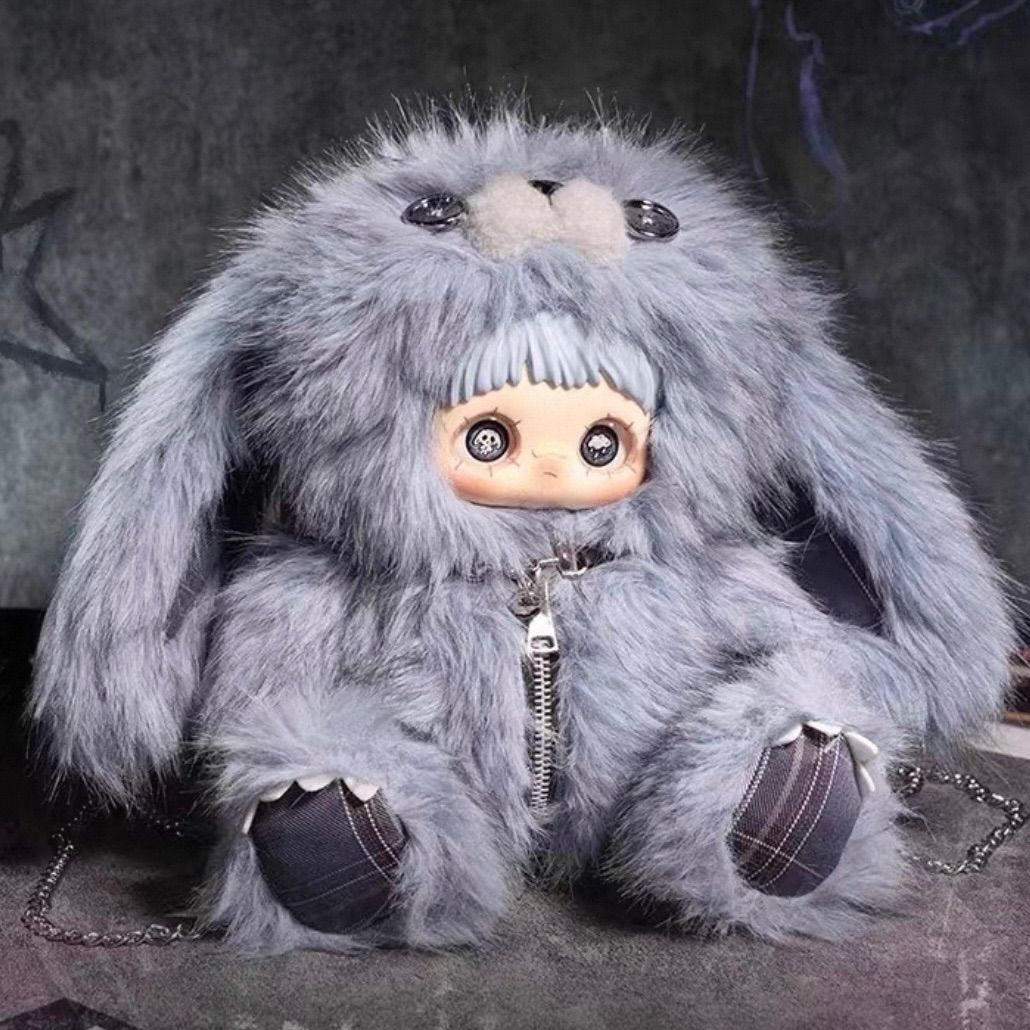 maymei 霉霉 反逆ぬいぐるみ メイメイ 400％ 水色 うさぎ 6種類選択可】 TOPTOY MayMei メイメイ 400% ぬいぐるみリュック