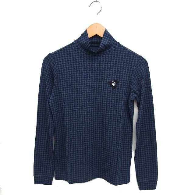 PEARLY GATES ネイビー ハイネック長袖シャツ PEARLY GATES ネイビー 長袖シャツ 4 ハイネック - メルカリ