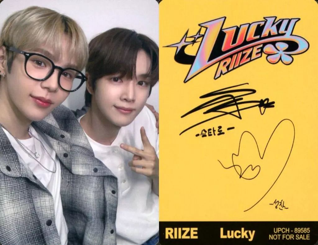 RIIZE KPOPNARA ショウタロウ アメリカ ファンサイン会 トレカ RIIZE