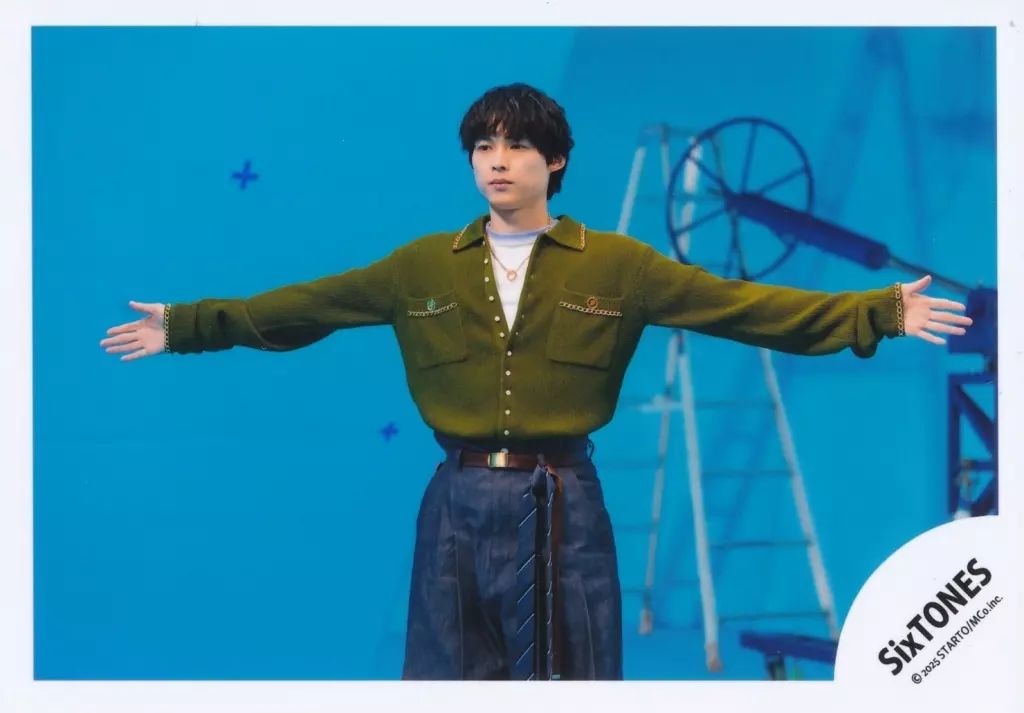 中古】生写真(STARTO) SixTONES/松村北斗/横型・膝上/シングル