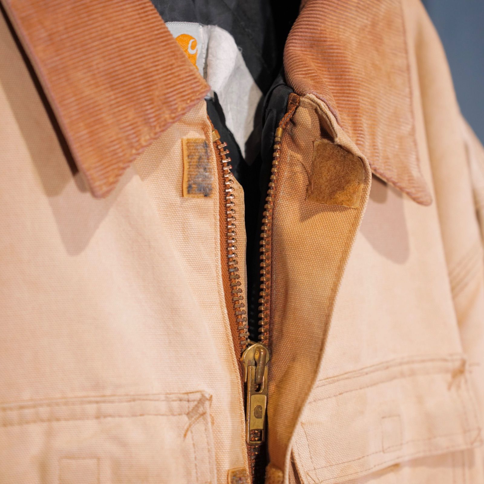 USA VINTAGE Carhartt ZIP UP DESIGN DUCK JACKET/アメリカ古着