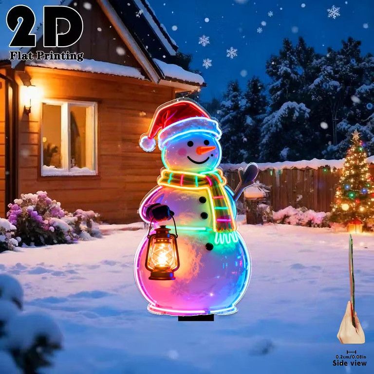 LED イルミネーション 通販 イルミネーションライト 電池式 雪だるま