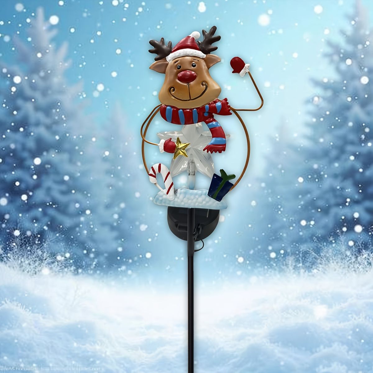 ドウシシャ ガーデンモチーフライト シーソー サンタ スノーマン クリスマス ♪ Amazon.co.jp: Ecrisdoo 雪だるま スノーマン モチーフライト サンタ