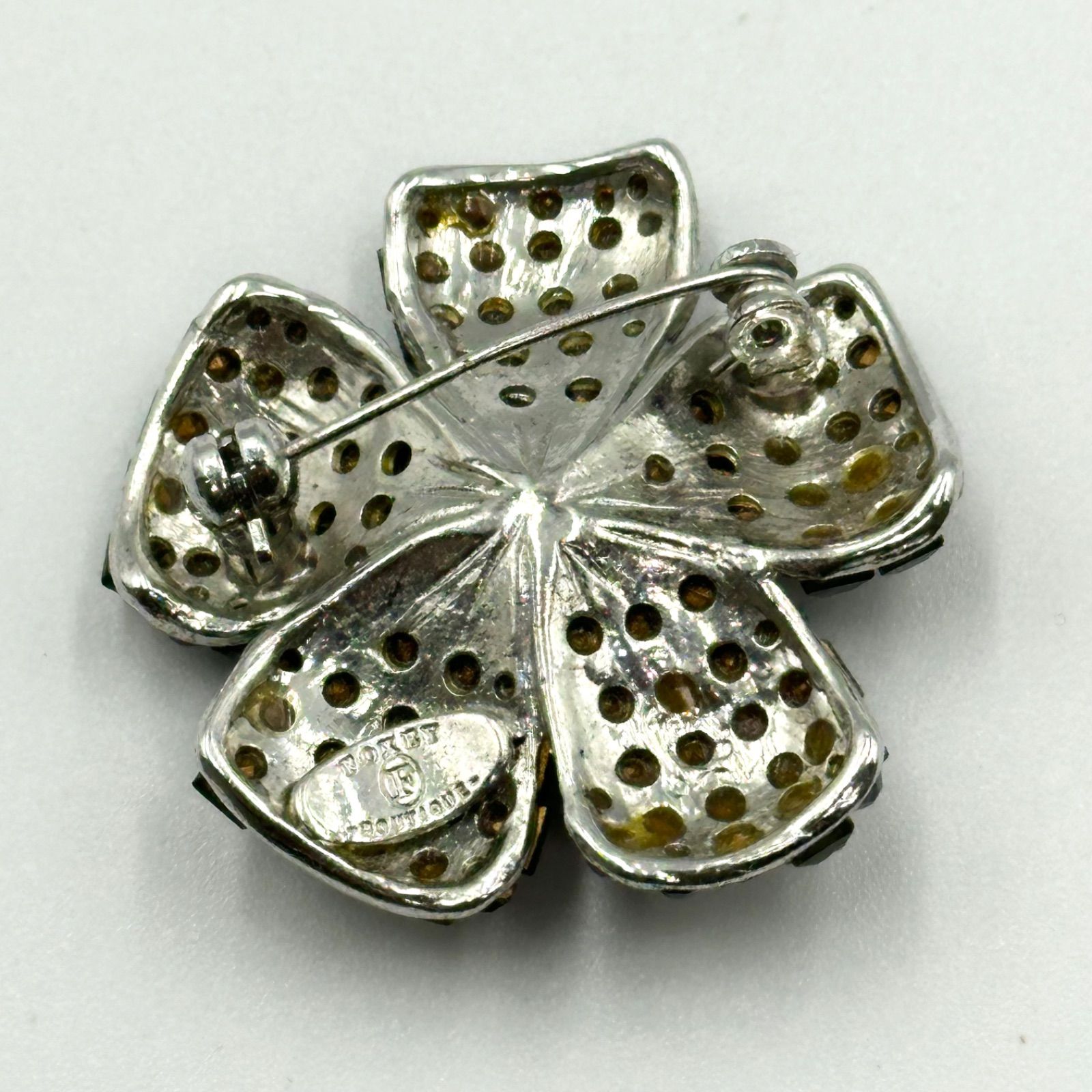 24時間以内発送】FOXEY フォクシー ブローチ ラインストーン - メルカリ