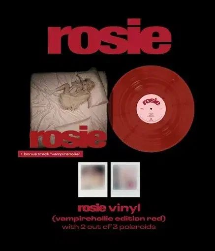 ロゼ rosie vinyl vampirehollie edition LP