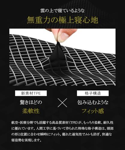 ジェル枕 TPE ファイバー枕 ゲル枕 カバー付き 高め 低め 枕 8段階高さ調節 無重力 ジェルピロー まくら 低反発 安眠枕 横向き寝 仰向け 寝返り 体圧分散 通気性 丸洗いOK TPEジェル枕 m
