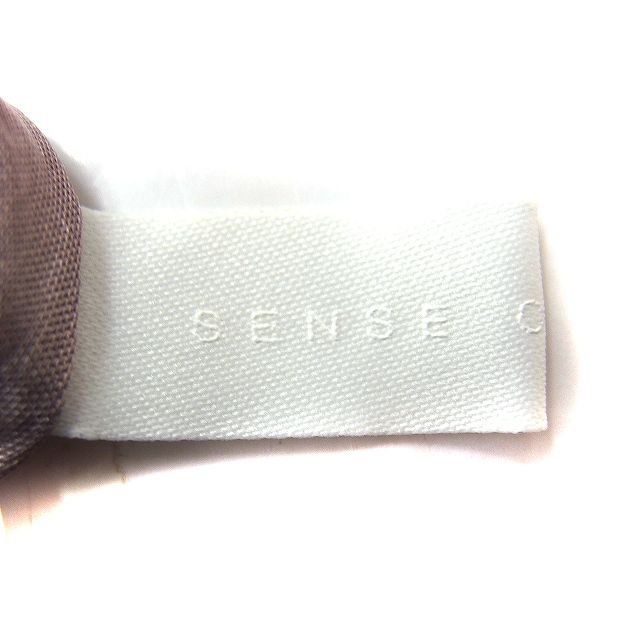 センスオブプレイス バイ アーバンリサーチ Sense of Place by Urban Research ギャザースカート ロング マキシ丈 無地 F ラベンダー 薄紫 /FT36