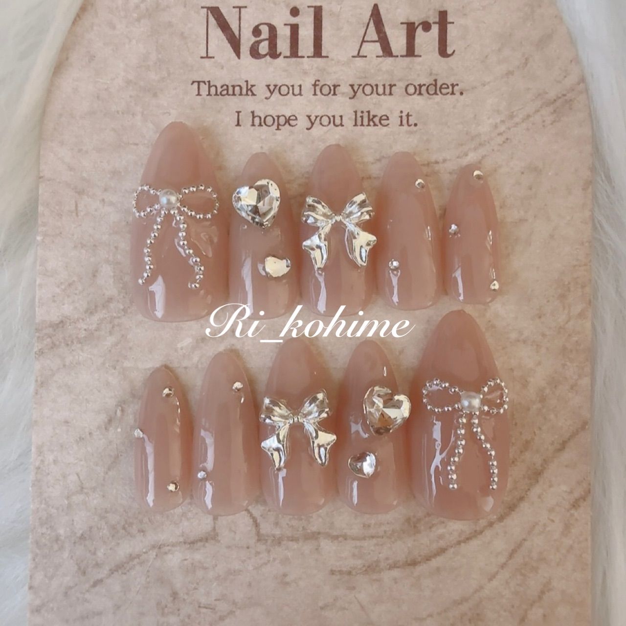 ネイルチップ 前撮り 韓国 ニュアンス ベージュ82S～83Mマグネット韓国ニュアンスシンプル量産型地雷系ネイル