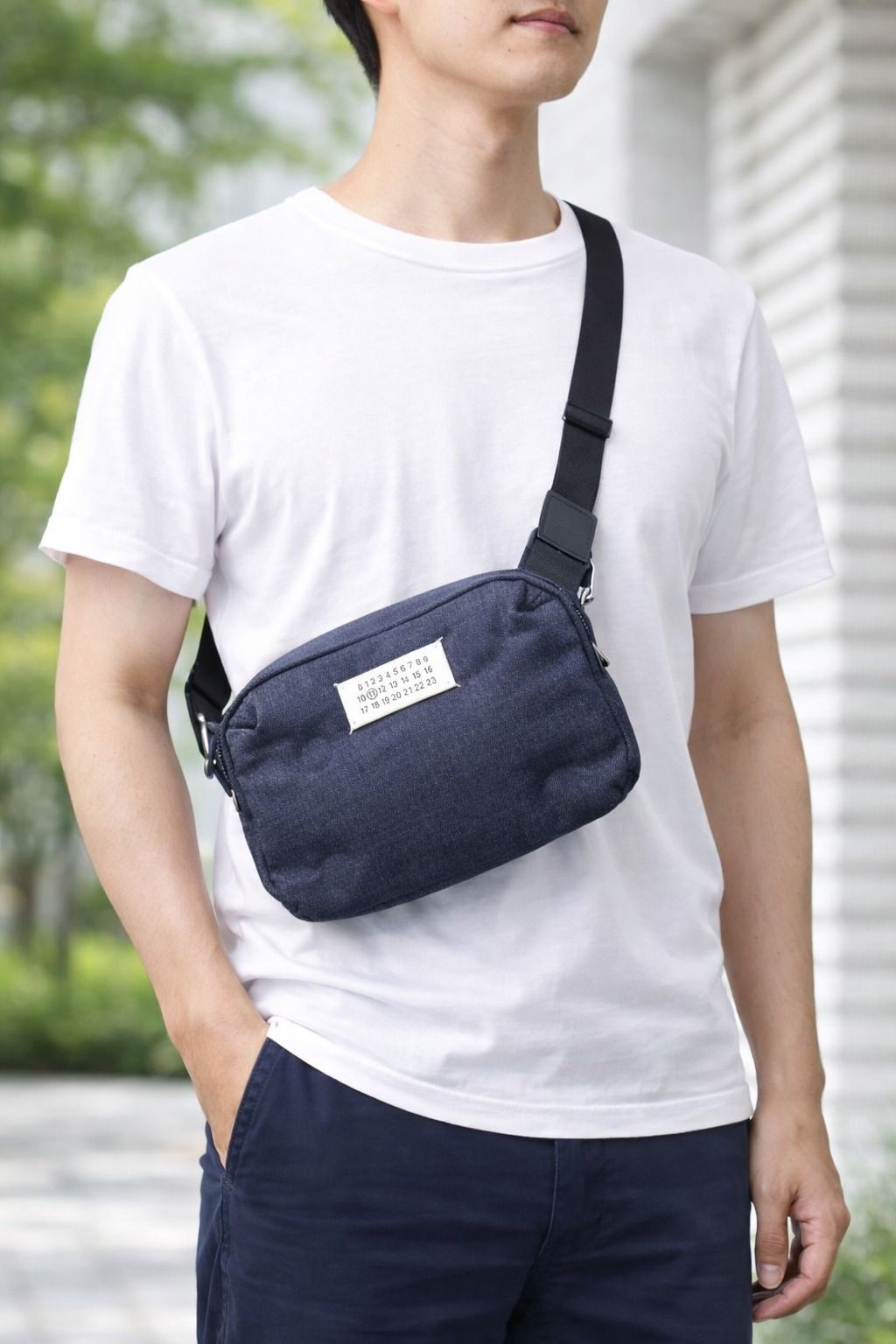 【新品】メゾンマルジェラ SB2WG0010 P6753 HA305 (ネイビー系) バッグ ショルダーバッグ Maison Margiela 11 Glam Slam カメラバッグ 斜め掛け アウトレット メンズ Maison Margiela（旧Maison Martin Margiela） - 【新品】メゾン