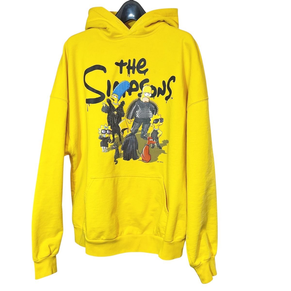 中古】BALENCIAGA バレンシアガ The Simpsons プルオーバーパーカー 