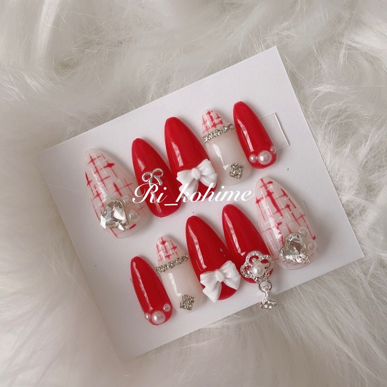 〈早い者勝ち枠 〉ネイルチップ　オーダー　韓国　ニュアンスネイル 2661f1d650a6b8a1485bf2007e7092