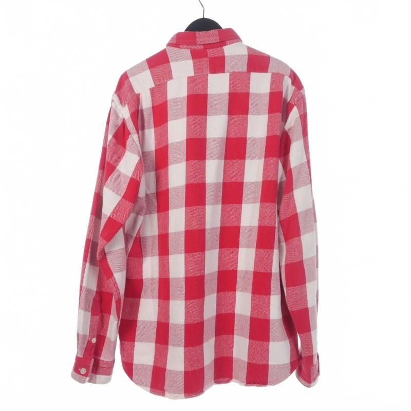 グッドイナフ GOODENOUGH 90S ブロックチェックシャツ ネルシャツ 長袖