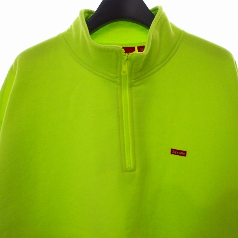シュプリーム SUPREME 25SS Small Box Half Zip Pullover スウェット