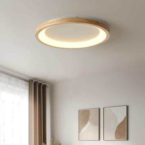 Lobpor シーリングライト 6畳 8畳 木目調 照明 調光調色 led 6 取付簡単 40 cm 多段階調光 リモコン付き 8 abed a