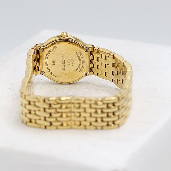 稼働 レイモンドウィル ジュネーブ 4702 QZ ブラック文字盤 レディース