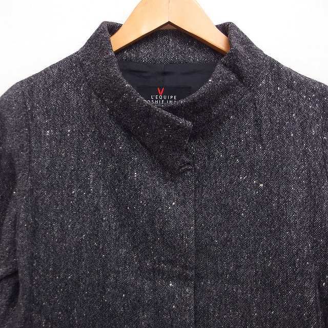 レキップヨシエイナバ L'EQUIPE YOSHIE INABA ツイード ジャケット