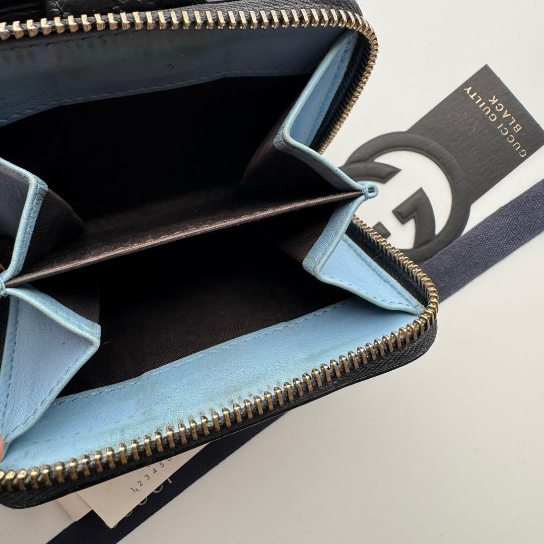 美品】 20 GUCCI グッチ マイクロ シマ 2つ折り 財布 - メルカリ