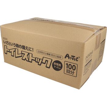 トイレストック 非常用トイレ 100回用 4521718522265