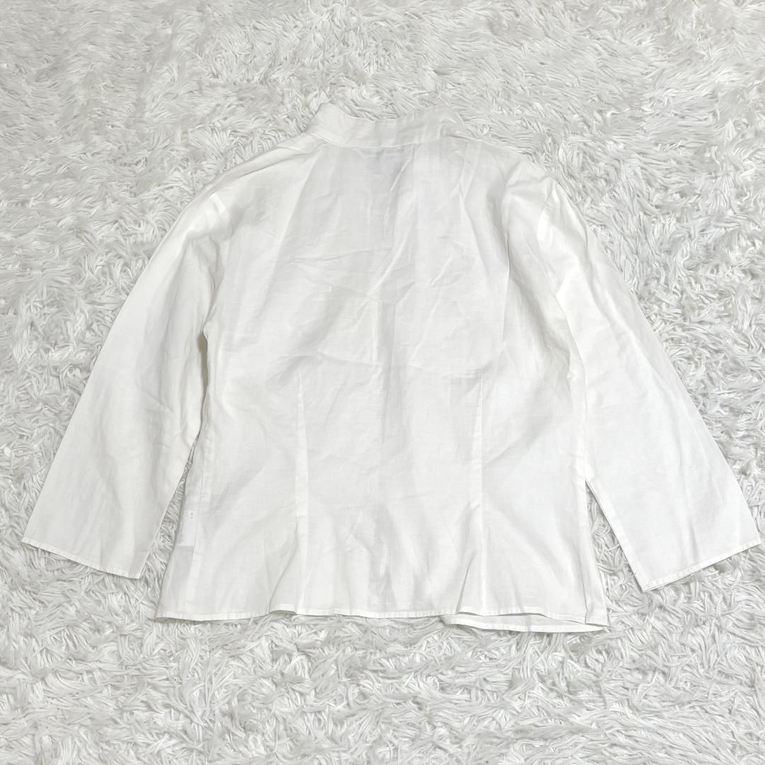 美品】VIVIENNE TAM 刺繍シャツ ブラウス 1 ホワイト - メルカリ