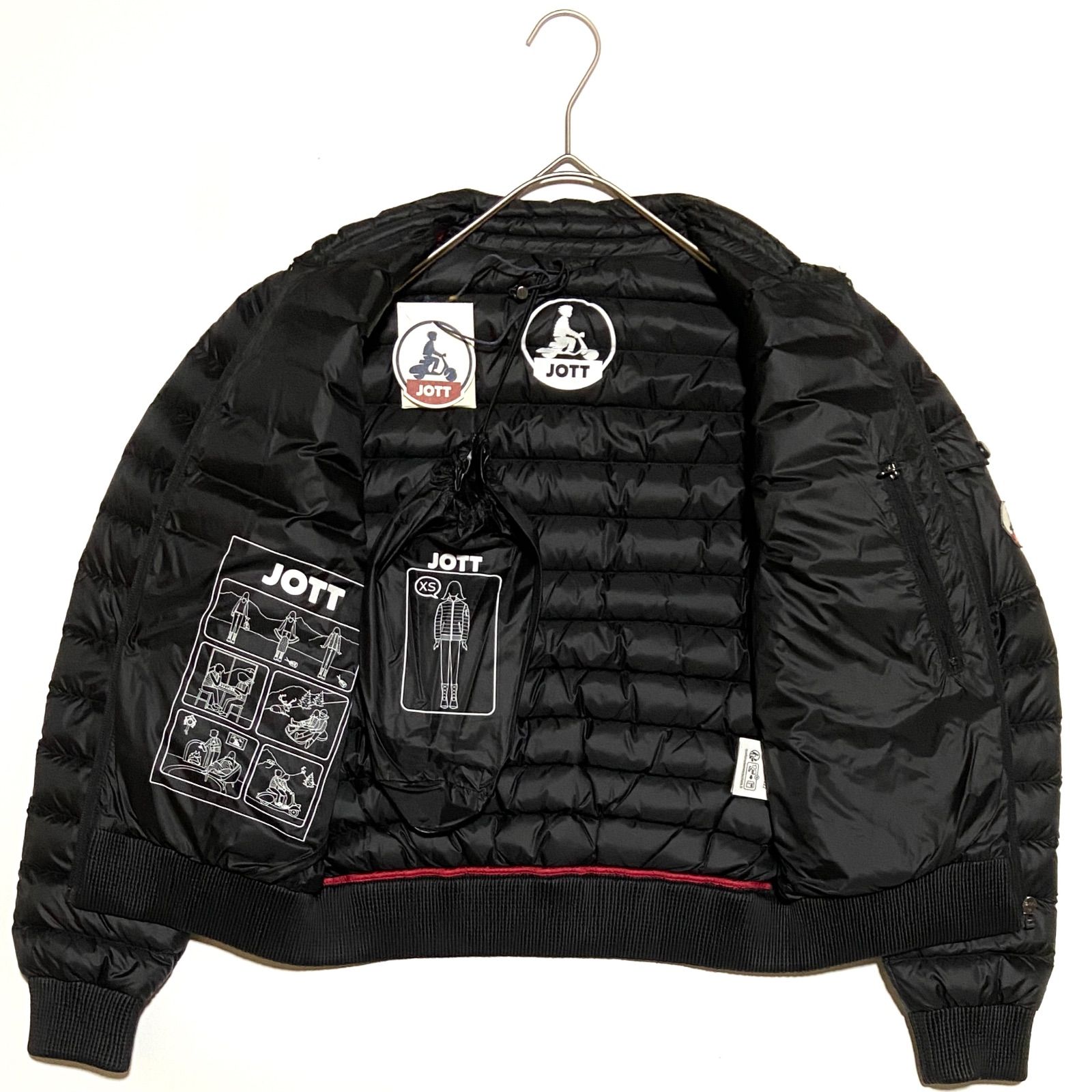新品未使用 JOTT ジョット ダウンジャケット ノーカラー FW22DOWN18 
