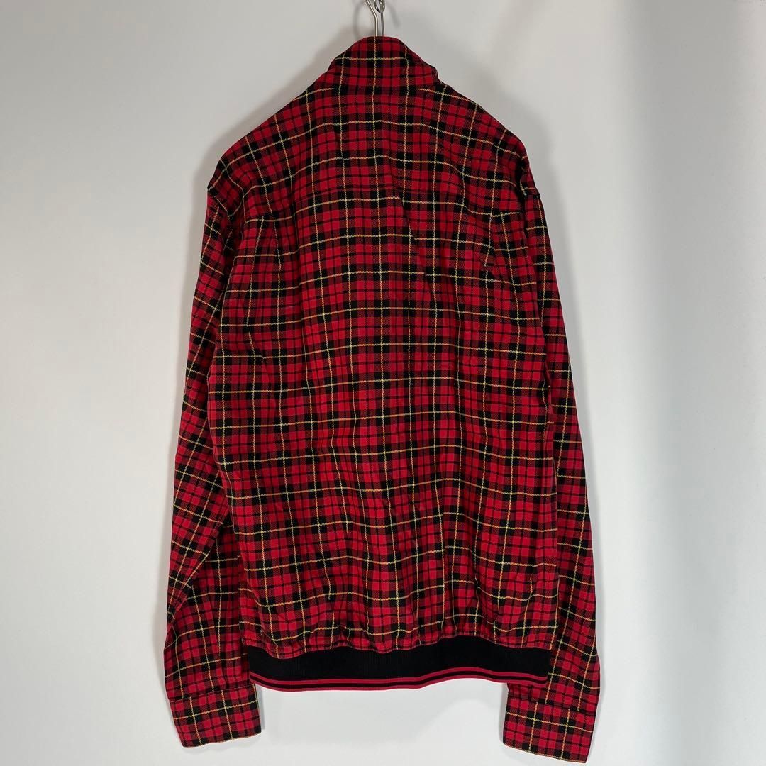 新品未使用 FRED PERRY ハリントンジャケット チェック柄 - メルカリ