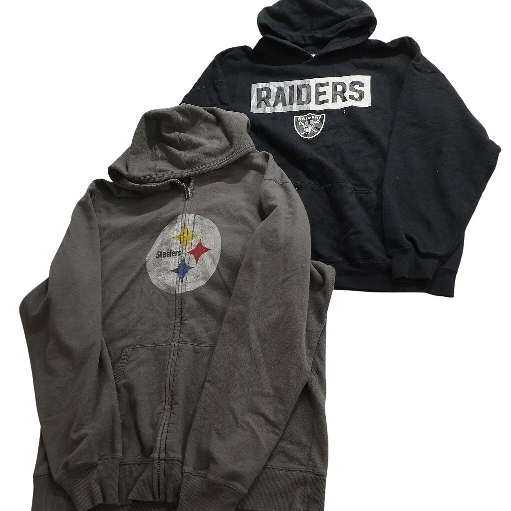 NFL チーフス　古着　まとめ売り 古着卸 まとめ売り プロチーム スウェット 8枚セット (メンズ XL /2XL