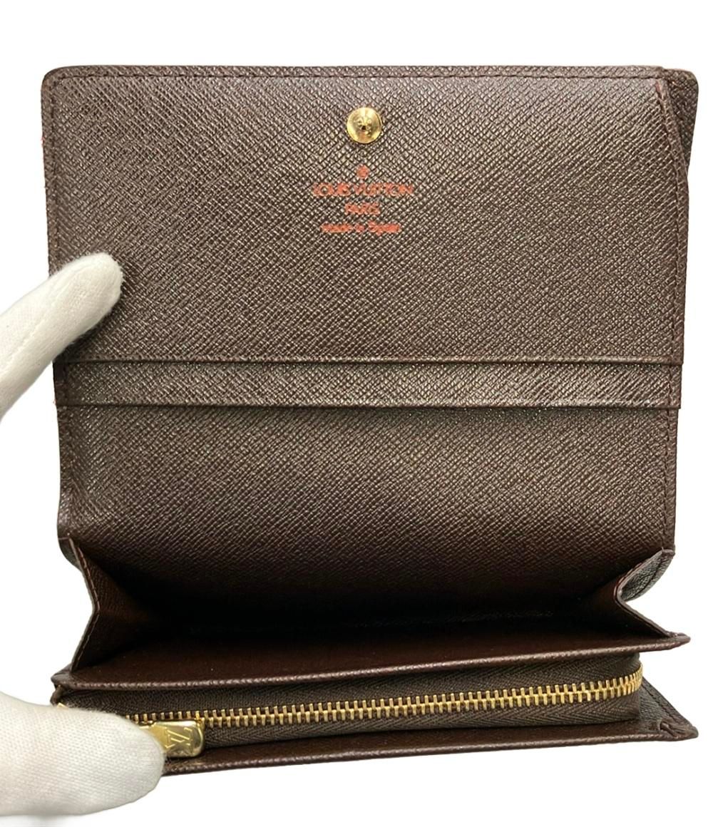 ルイ・ヴィトン 二つ折り財布 ポルトモネ ビエ トレゾール ダミエ