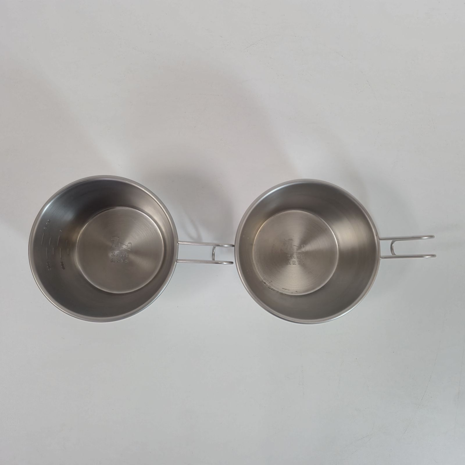 ZANE ARTS ゼインアーツ ステンレス シェラカップ 5個セット - メルカリ