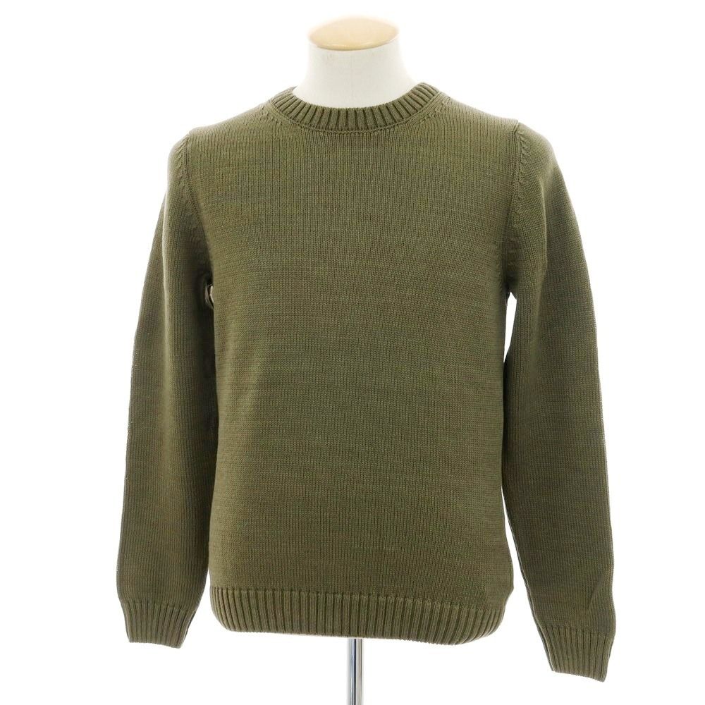 新品】ザノーネ ZANONE ミドルゲージ コットン クルーネック プル