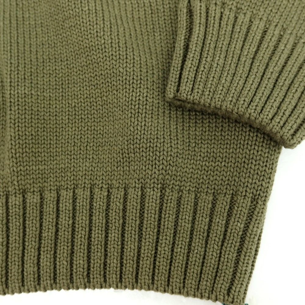 新品】ザノーネ ZANONE ミドルゲージ コットン クルーネック プル