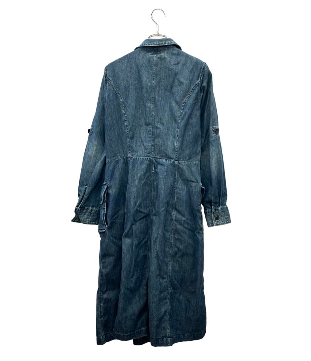 RRL ダブルアールエル ラルフローレン インディゴデニムシャツドレス 新品 ラルフローレン RRL 長袖シャツ/XS/デニム/インディゴ RRL ダブル