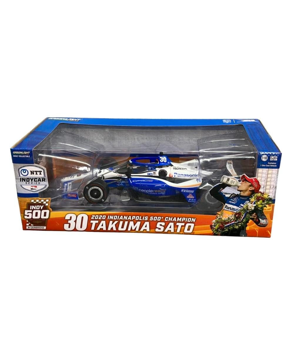 グリーンライト 1/18 2020 インディアナポリス500チャンピオン 佐藤