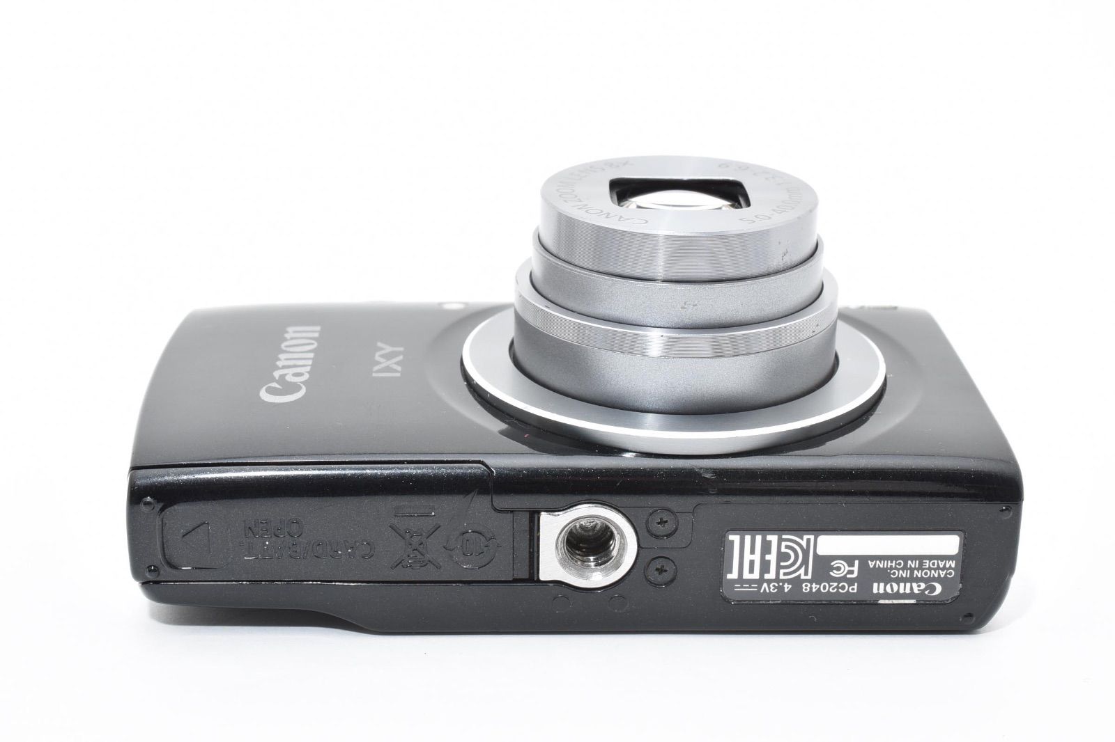 美品】キヤノン CANON IXY120 ブラック コンパクトデジタルカメラ