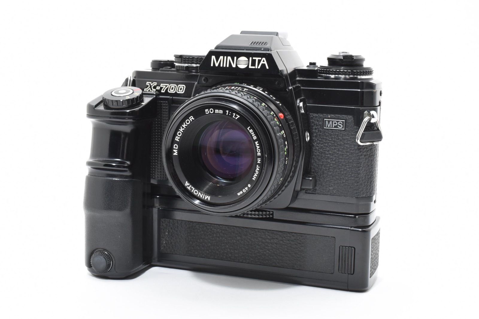 完動品 MINOLTA ミノルタ X-700 銘玉50mm F1.7 レンズ付 完動品】ミノルタ MINOLTA X700 50mm F1.7 フィルム一眼カメラ - メルカリ