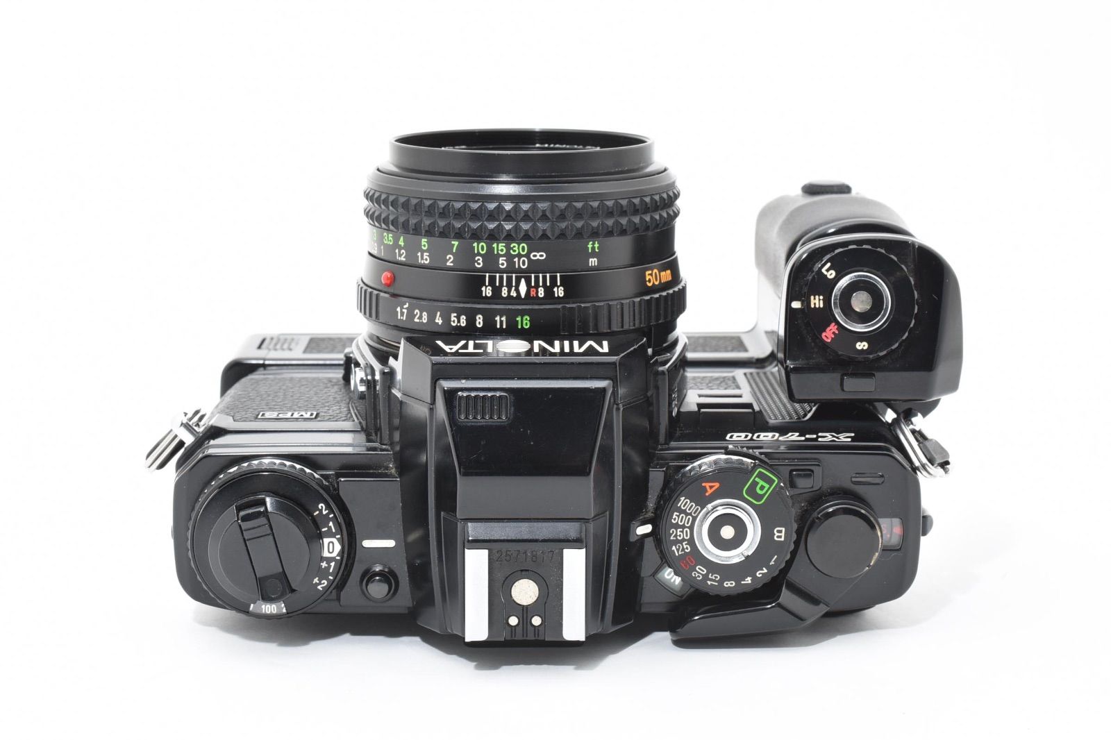 完動品】ミノルタ MINOLTA X700 50mm F1.7 フィルム一眼カメラ - メルカリ