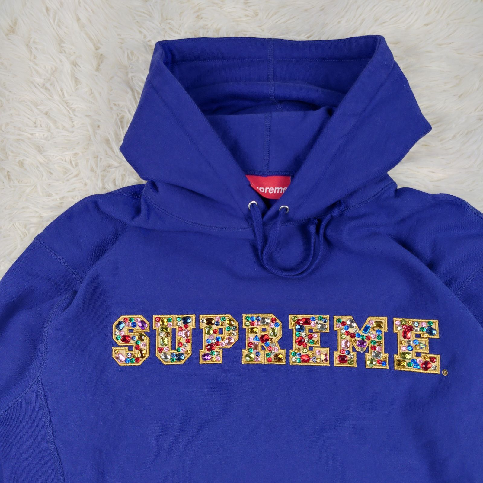 ✨ Supreme シュプリーム レア ジュエル ストーン ロゴ Lサイズ 